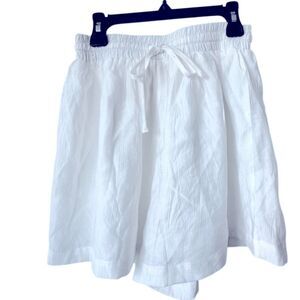Commense White Shorts Womens Boho Loose Fit SZ S NWOT